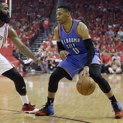Westbrook (47+11+9) no pudo más: los Thunder, eliminados