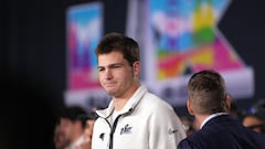 El saludo de Drake Maye para los aficionados mexicanos de los New England Patriots