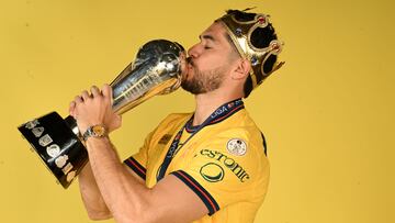 Henry Martin during special session America team champion Torneo Apertura 2024 Liga MX at BBVA Bancomer Stadium, on December 15, 2024 in Monterrey, Nuevo Leon, Mexico.