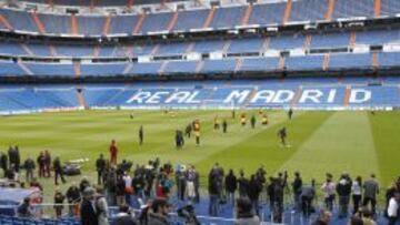Los 20 de Terim en el Bernabéu.