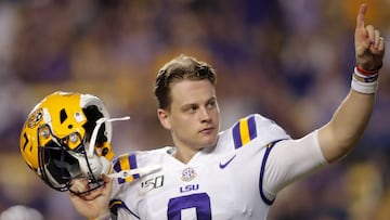 The LSU and Ohio State quarterback, Joe Burrow.