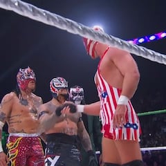 Rey Mysterio y Fénix fueron mucha pieza para Los Gringos Locos