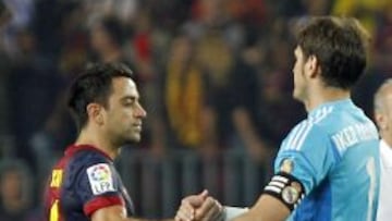 Xavi y Casillas se han medido 36 veces.