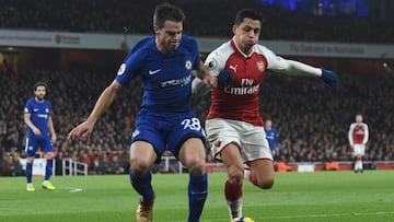 Alexis y Arsenal rescatan un agónico empate ante Chelsea