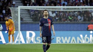 La ¨¦poca de Lionel Messi como futbolista del Par¨ªs Saint-Germain lleg¨® a su fin. El argentino se despidi¨® con derrota pero como campe¨®n y m¨¢ximo asistidor de la temporada.
