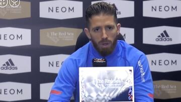 Rueda de prensa de Iker Muniain previa a la fina de la Supercopa de España
