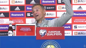 "Estoy llorando con Luis Enrique y el traductor": la escena que es un puro show