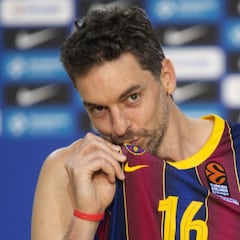 Dos opciones para el debut de Pau Gasol con el Barcelona