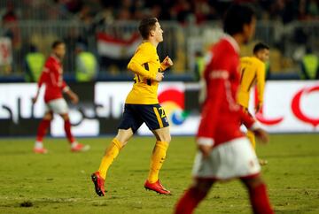 Kevin Gameiro scored a second half hat trick to turn the game around for Atleti.