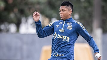 Billy Arce en Santos FC