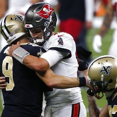 Tom Brady y Drew Brees, listos para un clásico