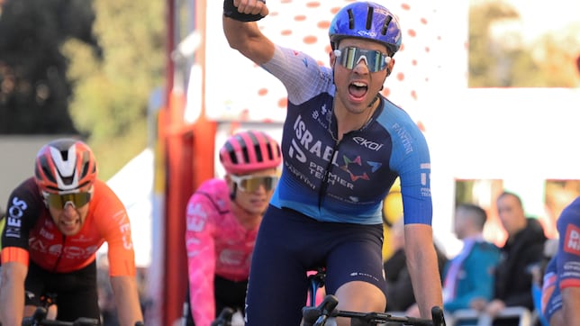 Vernon sorprende al esprint y Ayuso sube puestos antes de la etapa reina