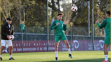 Munir, con su selecci&oacute;n. 