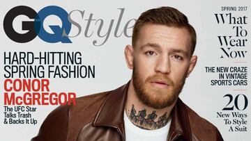 Conor McGregor en la portada del GQ Style.