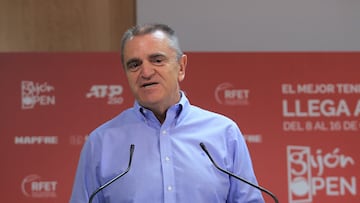 22/09/22 TENIS PRESENTACION DEL TORNEO ATP 250 GIJON OPEN 

JOSE MANUEL FRANCO PRESIDENTE CSD
 

FIRMA:Luis Alberto Simón / Gijón Open.