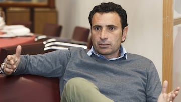 Molina visitó la Redacción de As.