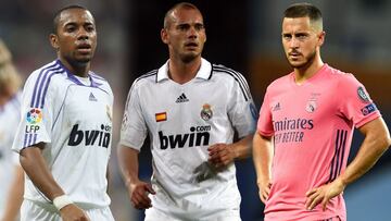 Estrellas que llegaron al Real Madrid y no cumplieron expectativas