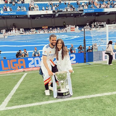 María Cortes es muy reservada en cuanto a su vida. Empezó su relación con Nacho siendo muy jóvenes, casándose en 2014. Viven juntos desde entonces y tienen cuatro hijos.