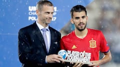 Dani Ceballos, elegido MVP del torneo; Saúl, Bota de Oro