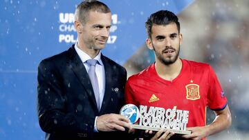 Dani Ceballos, elegido MVP del torneo; Saúl, Bota de Oro