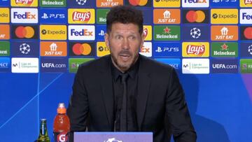 Simeone y el léxico: todo un mensaje cuando le preguntaron si Guardiola le faltó al respeto