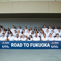 Fukuoka, trampolín a París