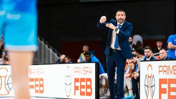 Natxo Lezkano, entrenador del Movistar Estudiantes.