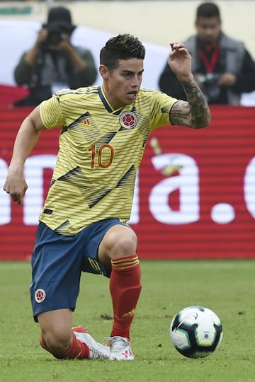 La Selección Colombia enfrentó a la Selección de Perú en el estadio Monumental de Lima a pocos días de comenzar la Copa América ante Argentina