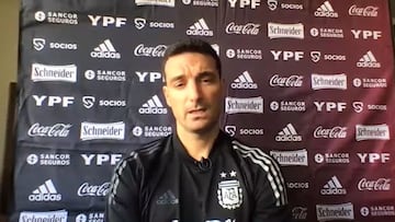 Scaloni se solidariza con Brasil: "No se puede competir de esta manera"