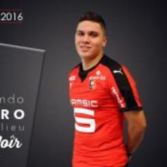 Oficial: Juan Fernando Quintero jugará en el Rennais francés