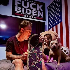 Bam Margera, contra Biden y alucinando con Jaime Mateu