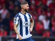Sergio Ramos con Monterrey.