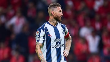 Sergio Ramos con Monterrey.