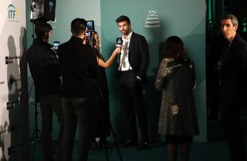 Gerard Piqué, jugador del FC Barcelona y presidente de Kosmos. 
