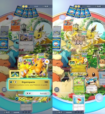 pokemon tcg pocket arboleda de eevee a3b dragonite ex