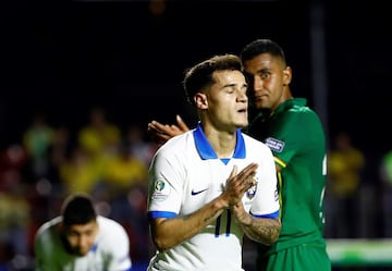 Los dirigidos por Tite ganaron en el partido inaugural de la Copa América con anotaciones de Coutinho, en dos oportunidades, y Everton.