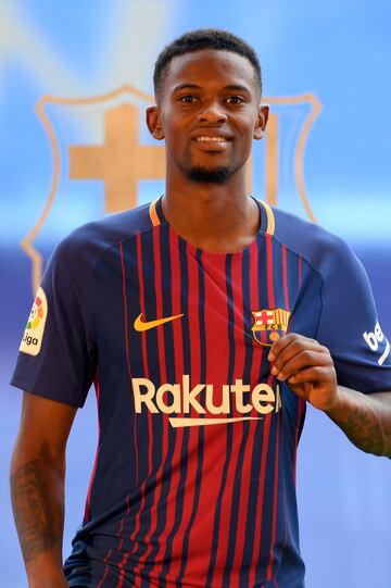 Las imágenes de la presentación de Semedo con el Barça