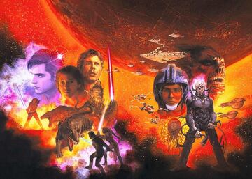 El arte del universo expandido de Star Wars