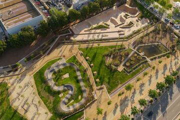 Skatepark y Pump Track Parc Onze de Setembre, Igualada.