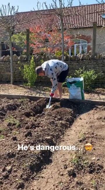 Jamie Vardy, de marcar goles en la Premier... a cultivar sus propios vegetales