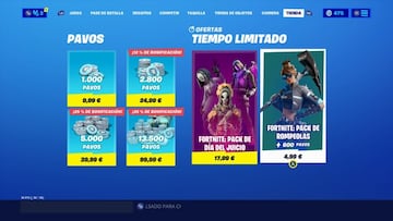 As&iacute; aparece el pack de Rompeolas en la pantalla de la tienda