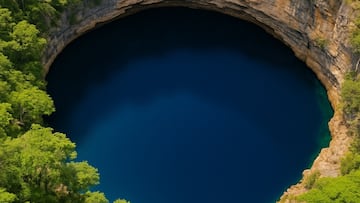 They sent a drone into the depths of a hole in the Caribbean Sea: What they found chilled their blood