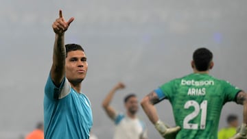 Juan Fernando Quintero le dedicó la victoria de Racing al fallecido Pedro Sarmiento