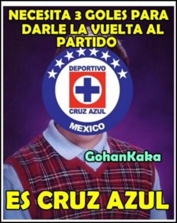 Los mejores memes de la eliminación de Cruz Azul