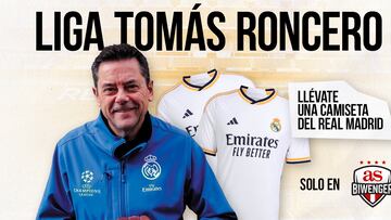 ¡Gana la camiseta del Real Madrid con la Liga Tomás Roncero en Biwenger!