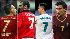 De Cristiano a Cantona: Jugadores inolvidables con el #7