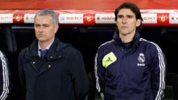 Mourinho y Karanka, en su etapa en el Madrid.