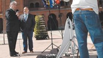 <b>LAS VENTAS. </b>Fue el contexto que la ESPN eligió para charlar con Relaño.