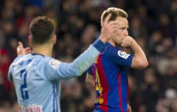 Rakitic anotó el 3-0.