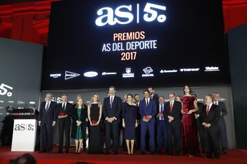 Los premiados de As 2017.